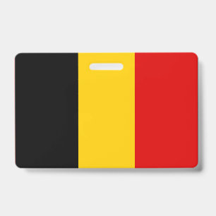 ベルギーの国旗 バッジ