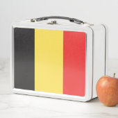 ベルギーの国旗 メタルランチボックス (インサイチュ)