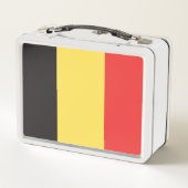 ベルギーの国旗 メタルランチボックス (裏面)