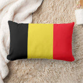 ベルギーの国旗 ランバークッション (ブランケット)
