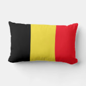 ベルギーの国旗 ランバークッション (裏面)