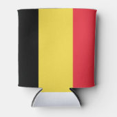 ベルギーの国旗 缶クーラー (正面)