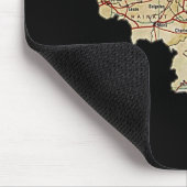 ベルギーの地図のマウスパッド マウスパッド (コーナー)