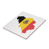 ベルギーの地図 タイル (側面)