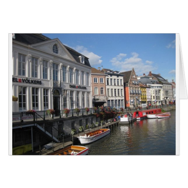 ベルギーの川2 (正面横)