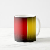 ベルギーの旗のマグ コーヒーマグカップ (正面右)