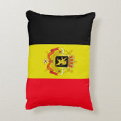 ベルギーの旗 アクセントクッション (裏面(縦))