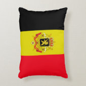 ベルギーの旗 アクセントクッション (正面(垂直))