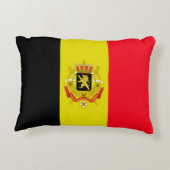 ベルギーの旗 アクセントクッション (裏面)