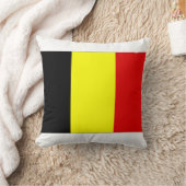ベルギーの旗 クッション (ブランケット)