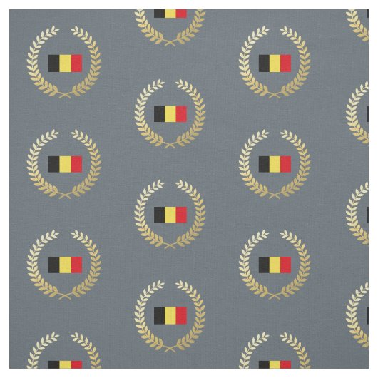 ベルギーの旗 ファブリック (見本)