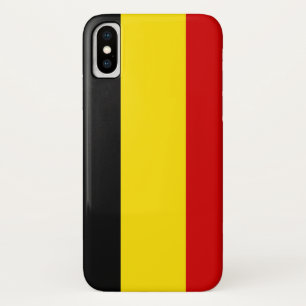 ベルギーの旗 iPhone X ケース