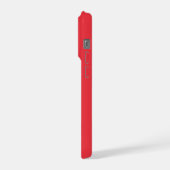 ベルギーの旗 iPhoneケース (左側面)