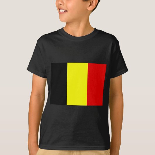 ベルギーの旗 Tシャツ (正面)