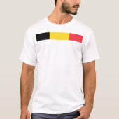 ベルギーの旗 Tシャツ (正面)