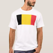 ベルギーの旗 Tシャツ (正面)