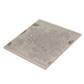 ベルギーの旧式な地図 タイル (側面)