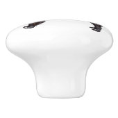 ベルギーの牧羊犬が大好き セラミックノブ (側面)