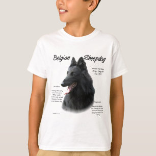 ベルギーの牧羊犬の歴史；すべての牧羊犬について Tシャツ