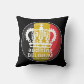 ベルギーの監査 クッション (裏面)