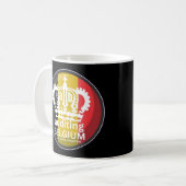 ベルギーの監査 コーヒーマグカップ (正面左)