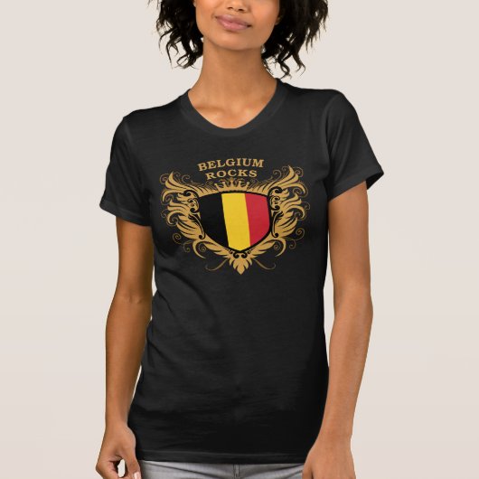 ベルギーの石 Tシャツ (正面)