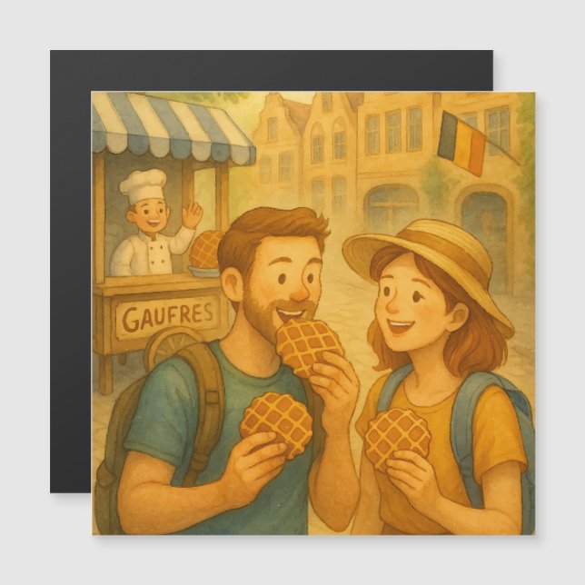 ベルギーの磁気カードの甘い日 (正面/裏面)