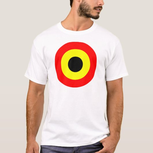 ベルギーの空軍Roundel Tシャツ (正面)