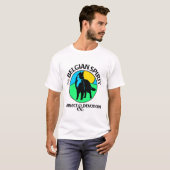 ベルギーの精神の記号 Tシャツ (正面フル)