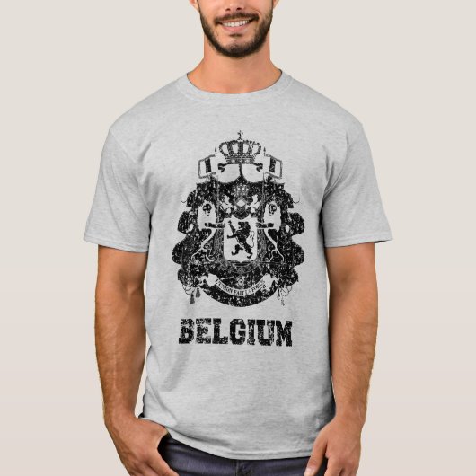 ベルギーの紋章 Tシャツ (正面)
