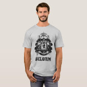 ベルギーの紋章 Tシャツ (正面フル)