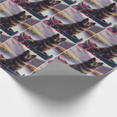 ベルギーの羊飼いがパドルに:風光明媚な冒険 ラッピングペーパー (角)