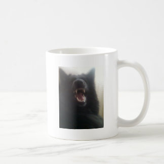 ベルギーの羊飼いの歯別名"黒いオオカミ" コーヒーマグカップ