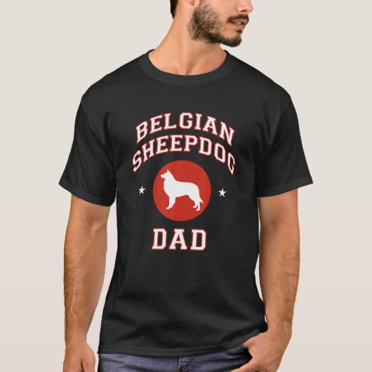 ベルギーの羊飼いの父 Tシャツ (正面)