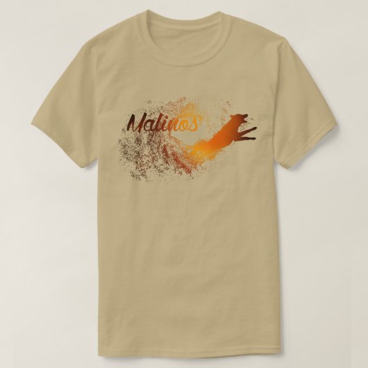 ベルギーの羊飼いマリノワ(20) Tシャツ (デザイン正面)