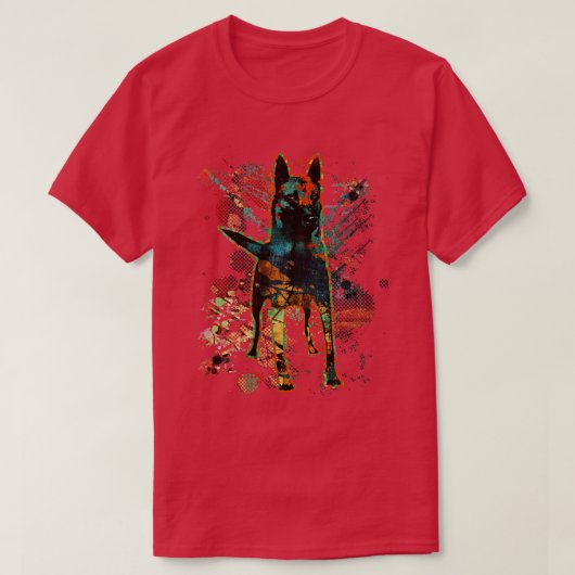 ベルギーの羊飼いマリノワ(24) Tシャツ (デザイン正面)