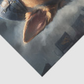 ベルギーの羊飼い犬 – デコページ –  薄葉紙 (詳細)