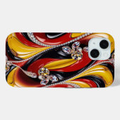 ベルギーの色のApple iPhone 15 Case-Mate iPhoneケース (裏面 (横))