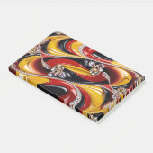 ベルギーの色を使用したノート ポストイット (アングル)