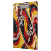 ベルギーの色を使用した愛国的クリップボード クリップボード (左)