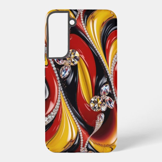 ベルギーの色彩 Samsung Galaxy S22 Plus カー Galaxyケース (裏面)