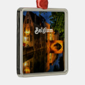 ベルギーの運河 メタルオーナメント (右)