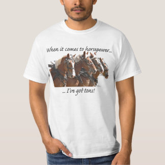 ベルギーの馬力 Tシャツ