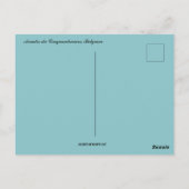 ベルギーのArcades du Cinquantenaire ポストカード (裏面)