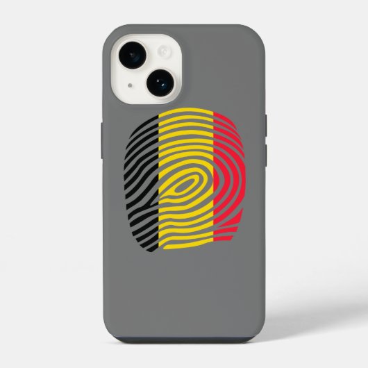 ベルギーのDNA iPhoneケース (裏面)