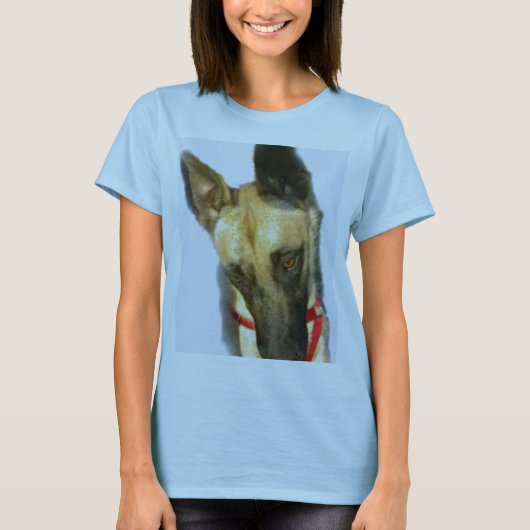 ベルギーのmalanois tシャツ (正面)