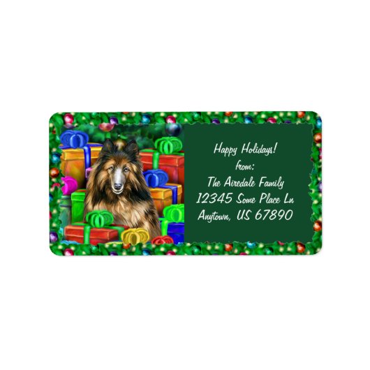 ベルギーのTervuren今すぐ開くラベル ラベル (正面)