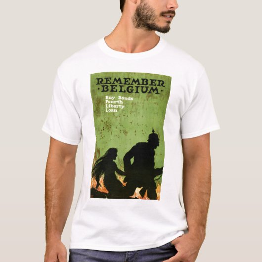 ベルギーを覚えて下さい Tシャツ (正面)