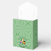 ベルギーアイリッシュアメリカンシャムロックパーソナライズされた国旗 フェイバーボックス (オープン)