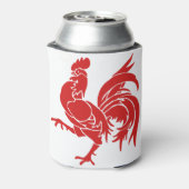 ベルギーウォロンのルースター 缶クーラー (缶裏面)